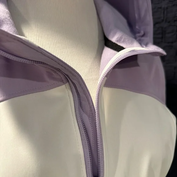 Deal 🔥🔥🔥NWT! Women's SPYDER Pastel Lilac FULL  Zip Hooded Jacket SPFGM225-533 - Picture 4 of 9